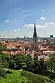 Roman Catholic Cathedral of Saint Martin in the cityscape of Bratislava, Bratislava Region.