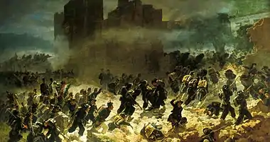 Bersaglieri storming Porta Pia, 1870