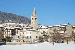 Brentonico under the snow