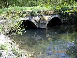 One of the two "Bernard Bridges" over the Ourcq