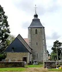 The church in Bretagnolles