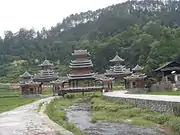 Zhaoxing rain bridge