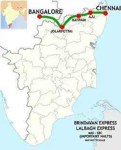 (MAS–SBC) route map