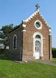 The chapel by the cemetery in Briquemesnil