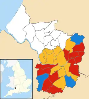 2007 results map