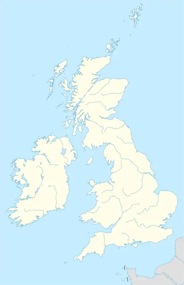 2015–16 British and Irish Cup is located in the United Kingdom