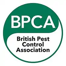 The British Pest Control Association logo