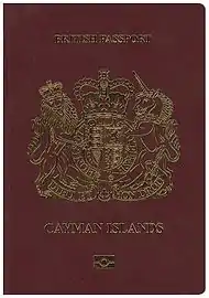 Cayman Islands passport