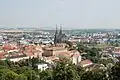 A view from Špilberk Castle