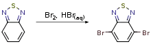 Typical bromination conditions used in the synthesis of ,7-dibromo-2,1,3-benzothiadiazole