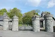 Gates to Broom Hall