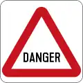 Danger ahead