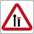 Right lane closed ahead