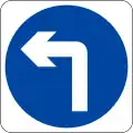 Turn left