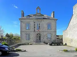 The town hall of Brusvily