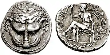 Tetradrachm of Rhegion