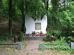 Monument to the victims of Nazi German massacre in 1939