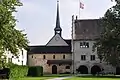 chapel and adjacent main building