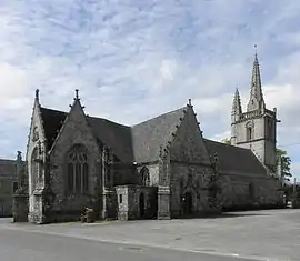 The chapel of Saint-Yves, in Bubry