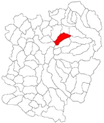 Location in Caraș-Severin County