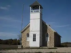 Buck Creek School east of Williamstown