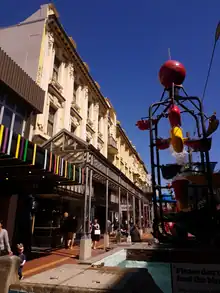 The Bucket Fountain, Cuba Street, Wellington, November 2020