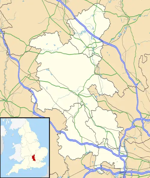 Bierton is located in Buckinghamshire