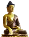 Sitting Buddha in the Vajraparyanka (Bhūmisparśa) position, unknown provenance