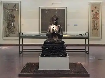 Buddha in the Central Asian Arts Gallery