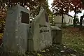 Commemorative stones at the common