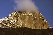 Bugaboo Spire at sunrise