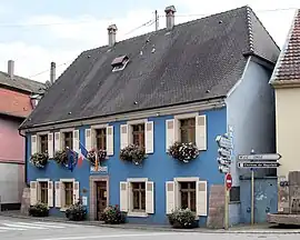 The town hall in Buhl