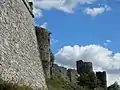 Perimeter walls and bastions from the outside (September 2013)