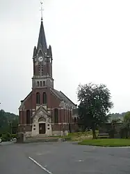 The church in Buire-Courcelles