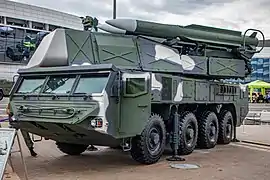 Belarusian Buk-MB3K TELAR on MZKT-69225 chassis