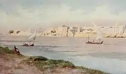 Boulaq from Ghezireh, 1902.