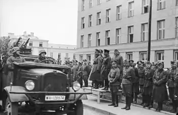 22 September 1939: German Magirus M206 in Brest.