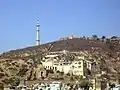 View of Bundi Fort and Palace from the highway.