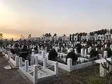 View of Nor Burastan Cemetery