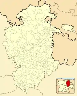 Ozana is located in Province of Burgos