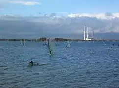 Windsurfing in Elektrėnai Reservoir