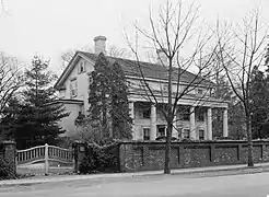 Fairfield's Burr Homestead in a 1938 photo