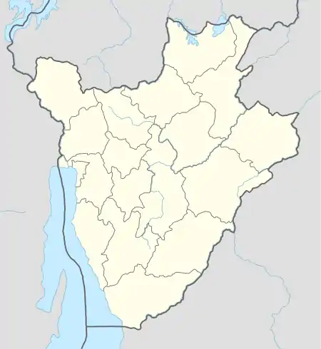 Commune of Bururi is located in Burundi