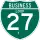 Business Interstate 27-T marker