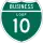 Interstate 10 Business marker