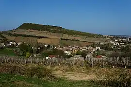 A general view of Bussières