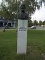 Monument to Albert Apponyi in Jászberény, Hungary