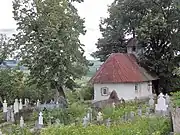 Wooden church in Popești hamlet, Butoiești