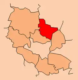 Location within the county