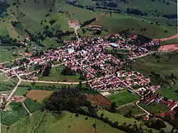 Aerial view of Córrego do Bom Jesus